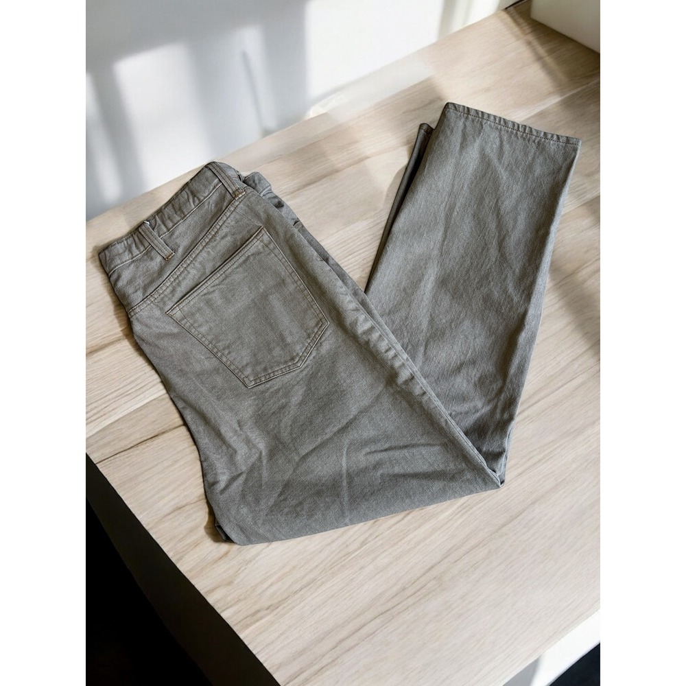 Lands' End Men's Beige Traditional Fit Cotton Casual‎ Jeans Pants Size 44